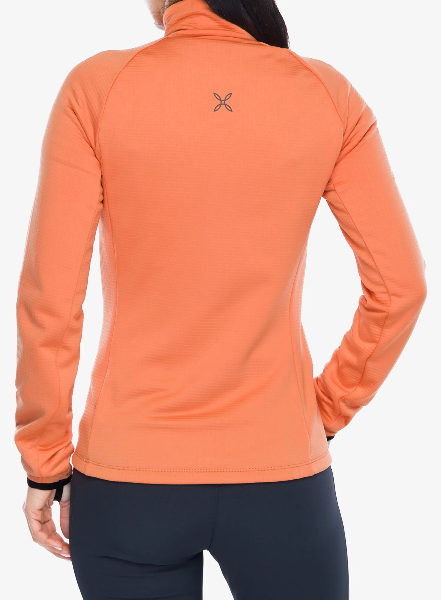 Dámská mikina na zip Montura Fadis Grid Maglia - melon