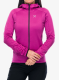 Dámská mikina na zip Montura Pulse Hooded Maglia - baton rouge