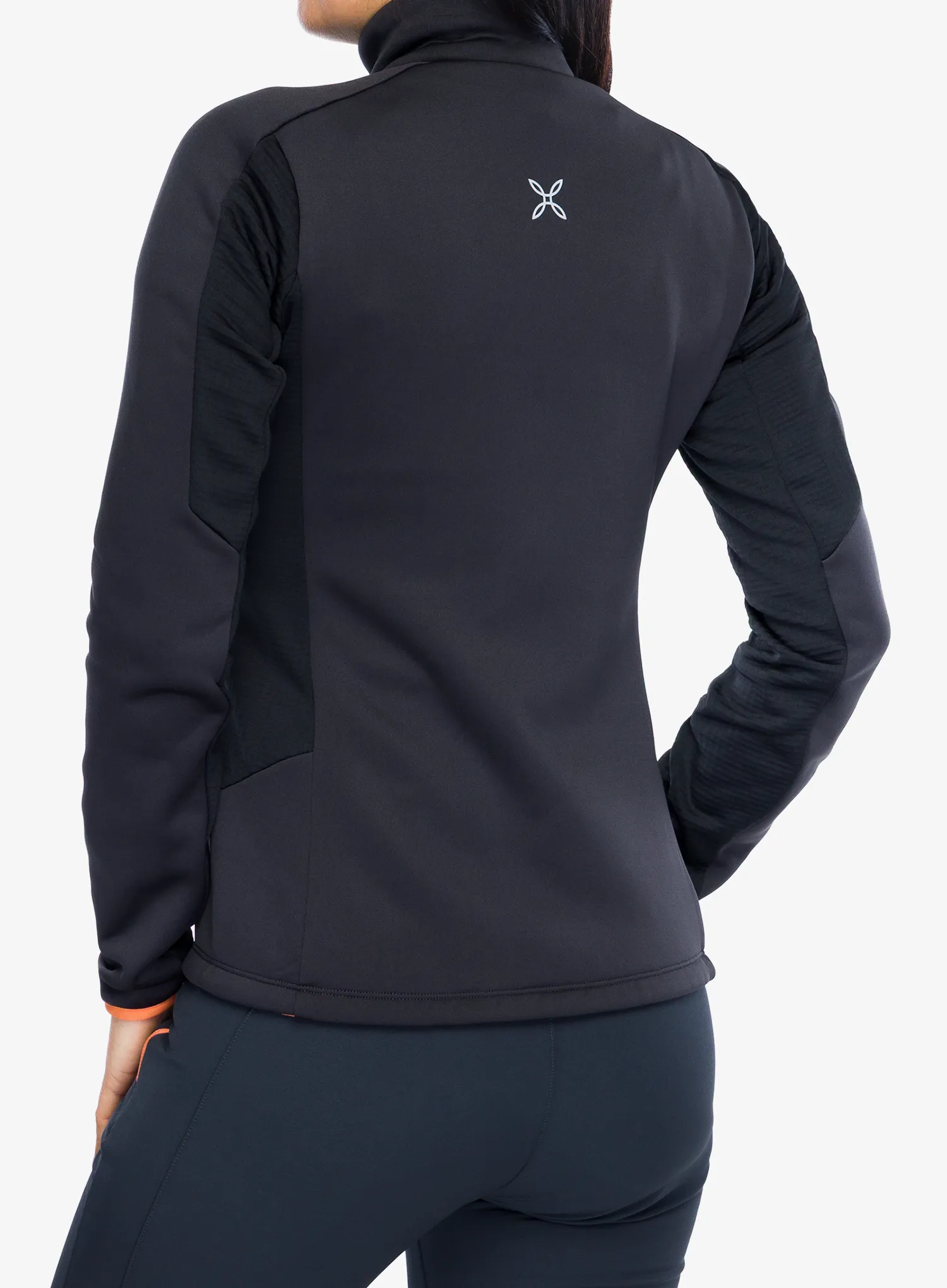 Dámská mikina na zip Montura Pulse Maglia - anthracite/melon