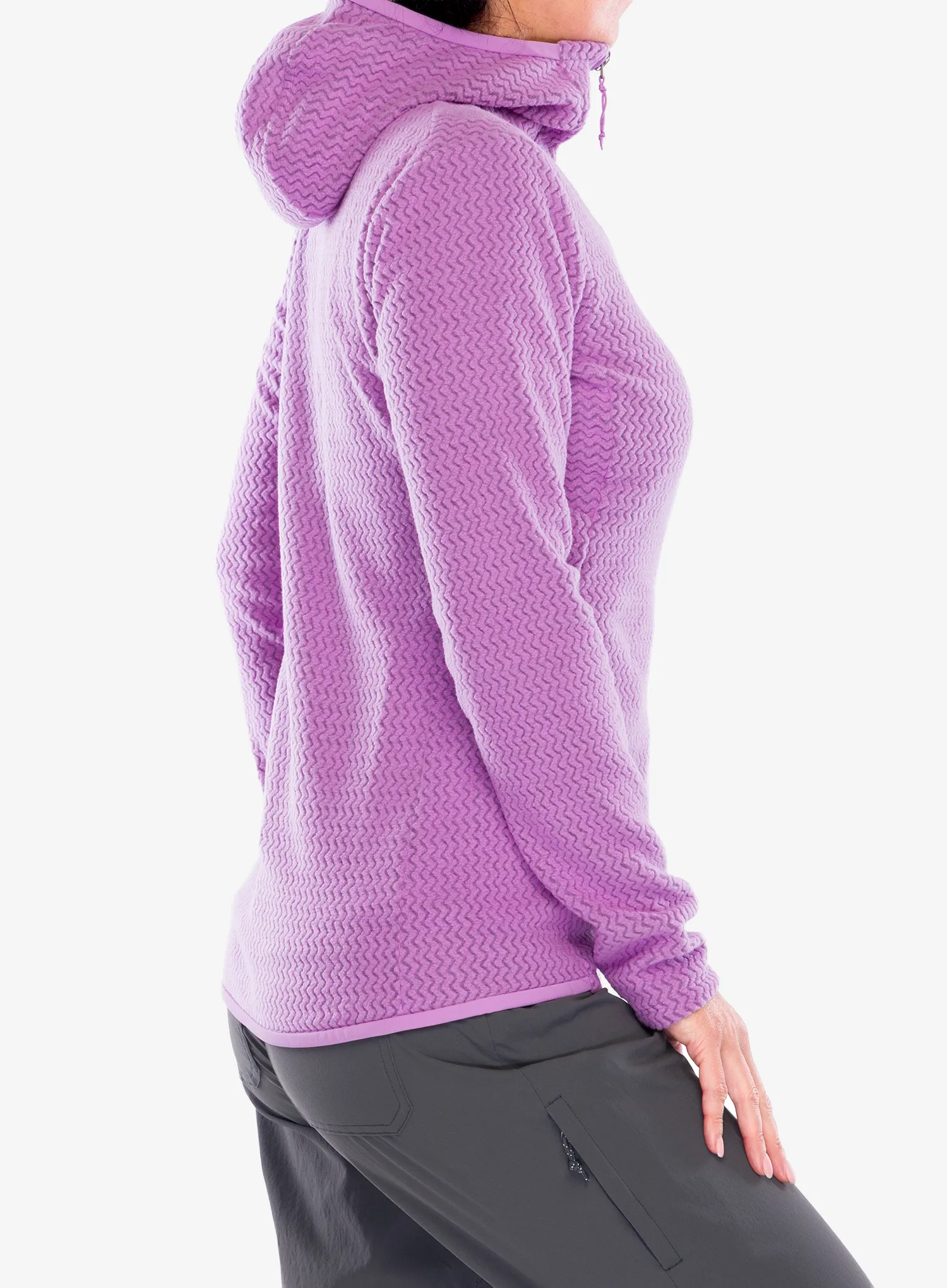 Dámská mikina na zip Patagonia R1 Air Full-Zip Hoody - brisk purple
