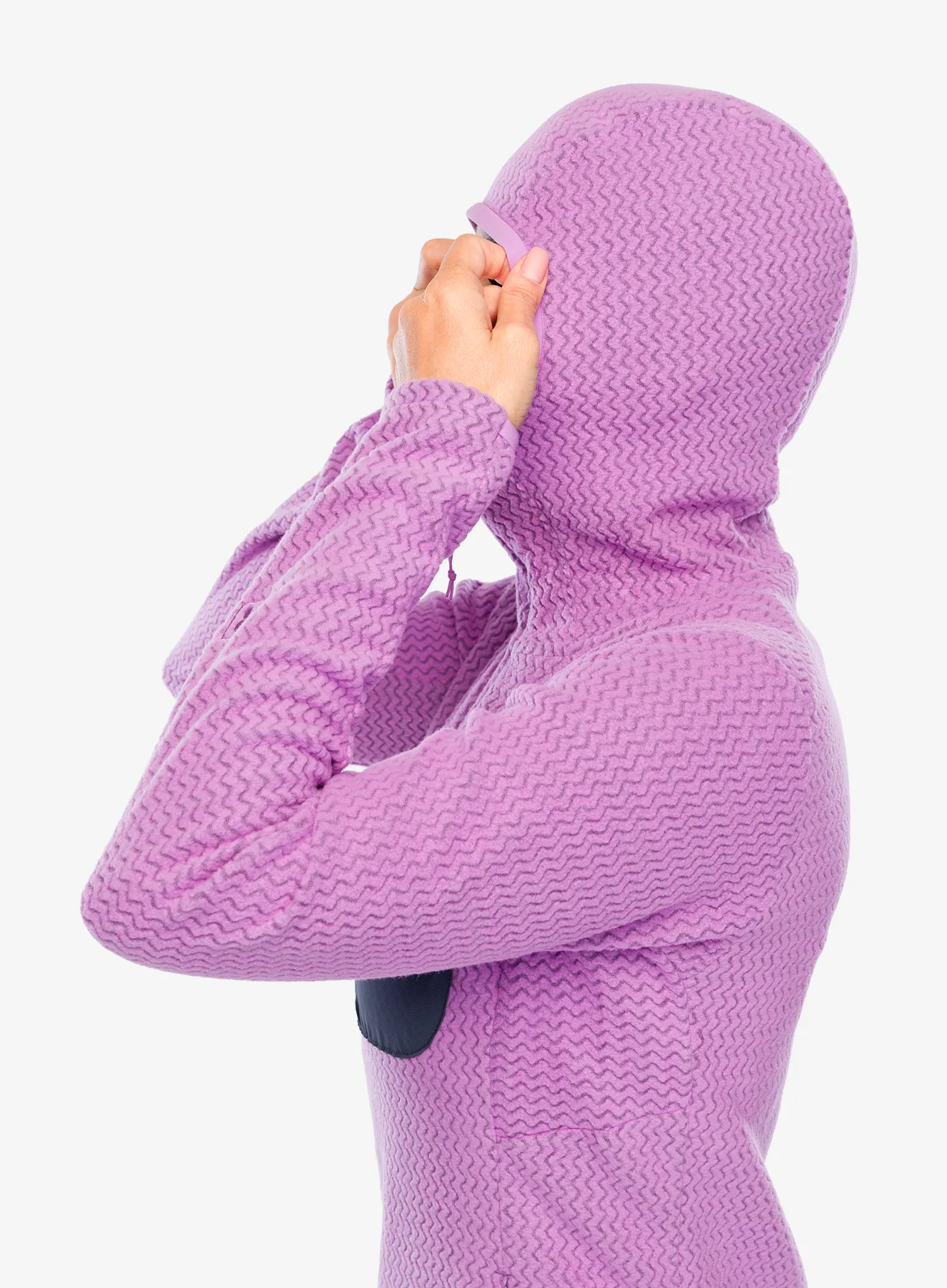 Dámská mikina na zip Patagonia R1 Air Full-Zip Hoody - brisk purple