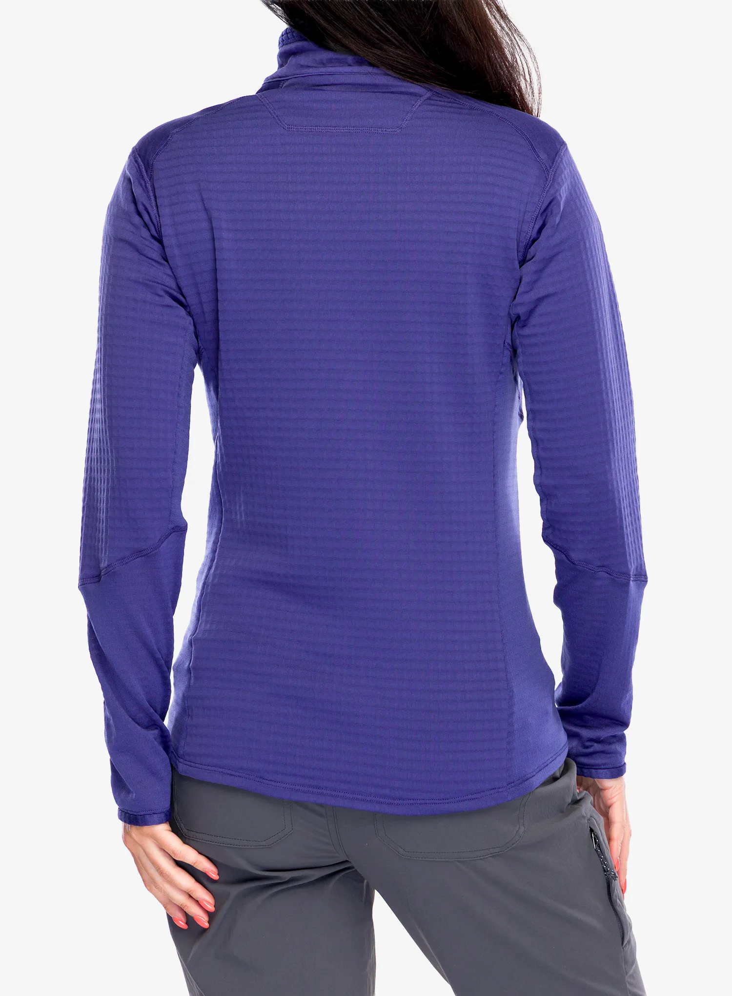 Dámská mikina na zip Patagonia R1 Hybrid Jacket - solstice purple