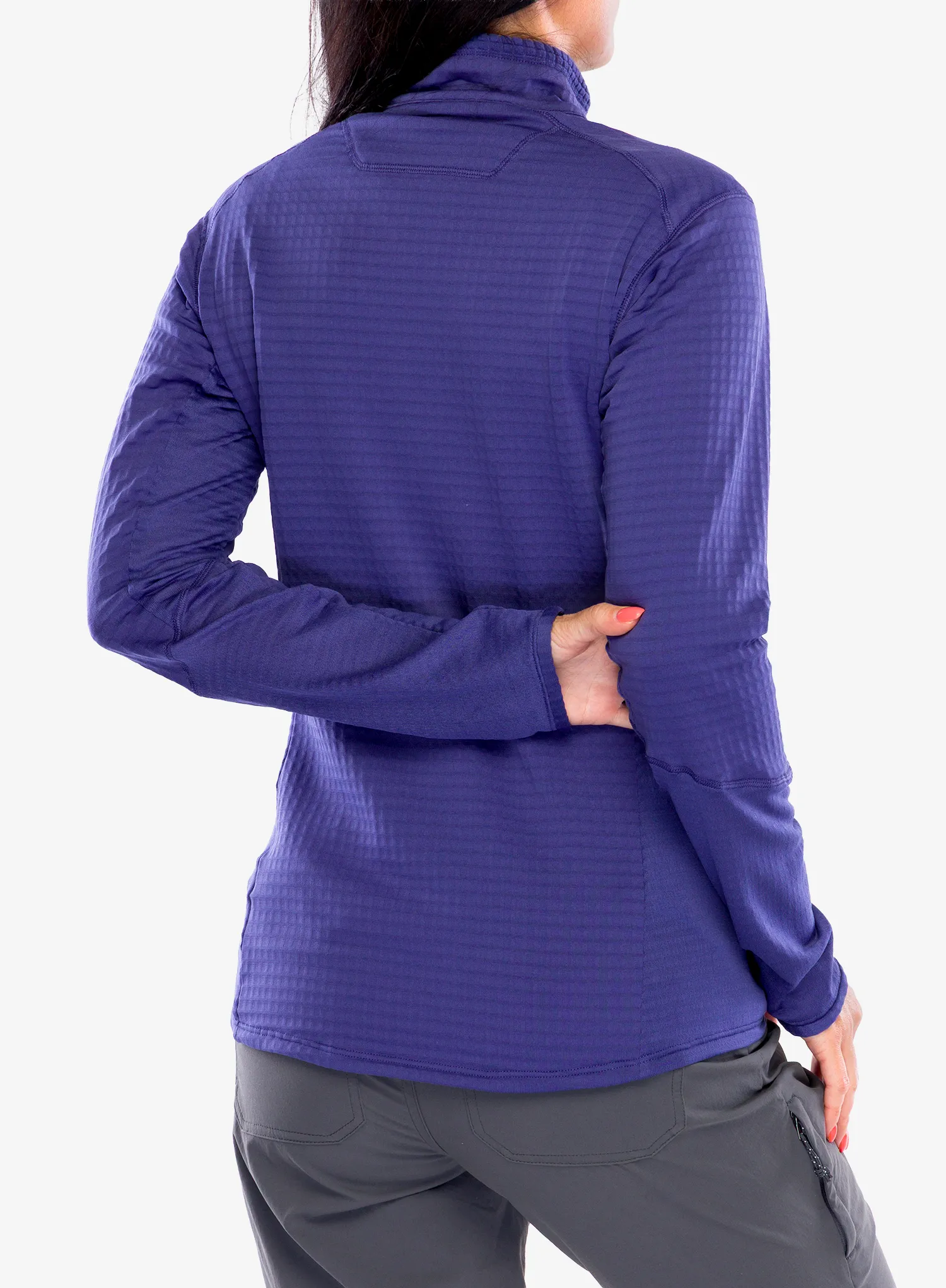 Dámská mikina na zip Patagonia R1 Hybrid Jacket - solstice purple