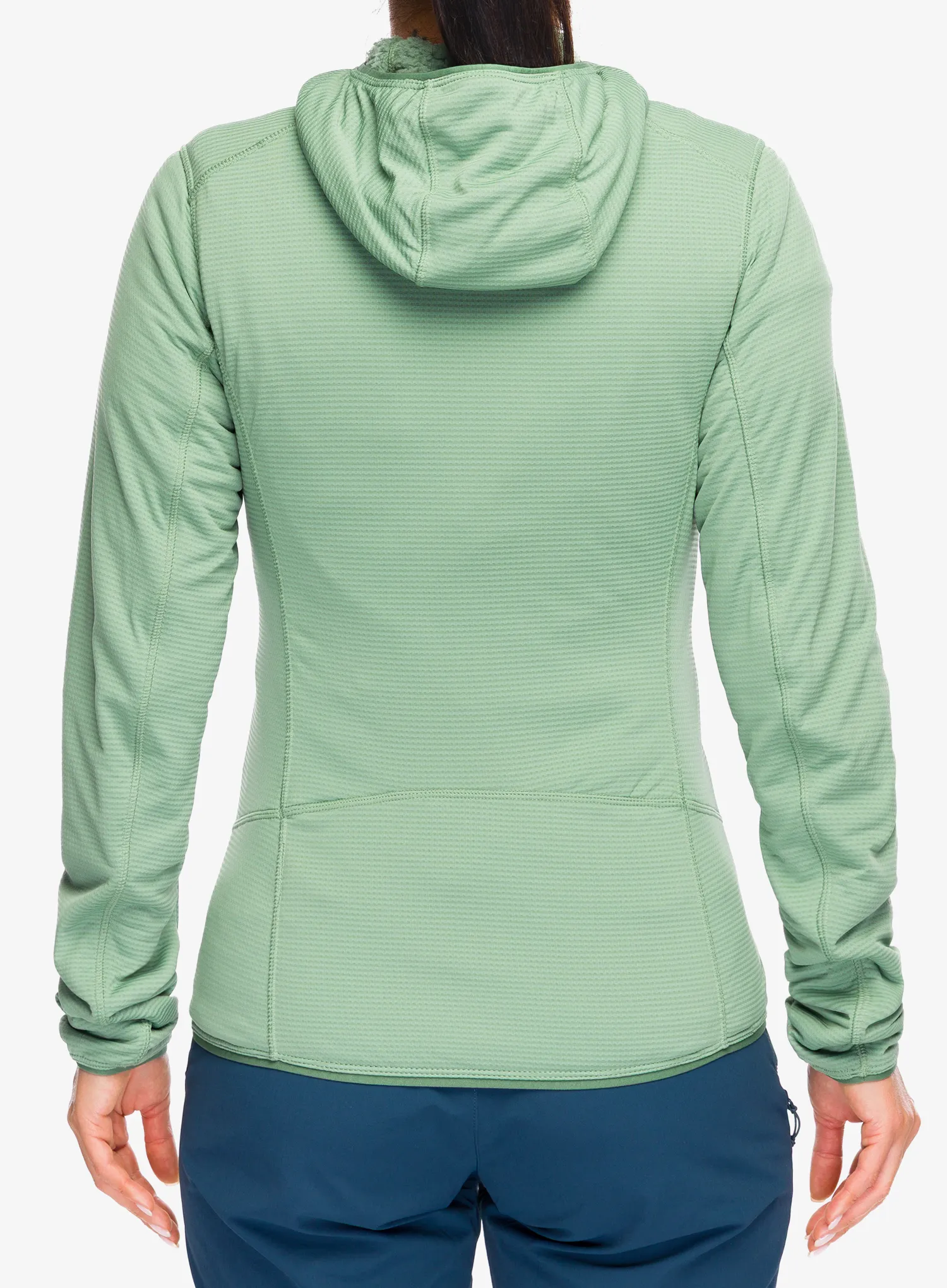 Dámská mikina na zip Rab Evolute Hoody - dark fig green