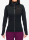 Dámská mikina na zip Rab Superflux Hoody - black/black