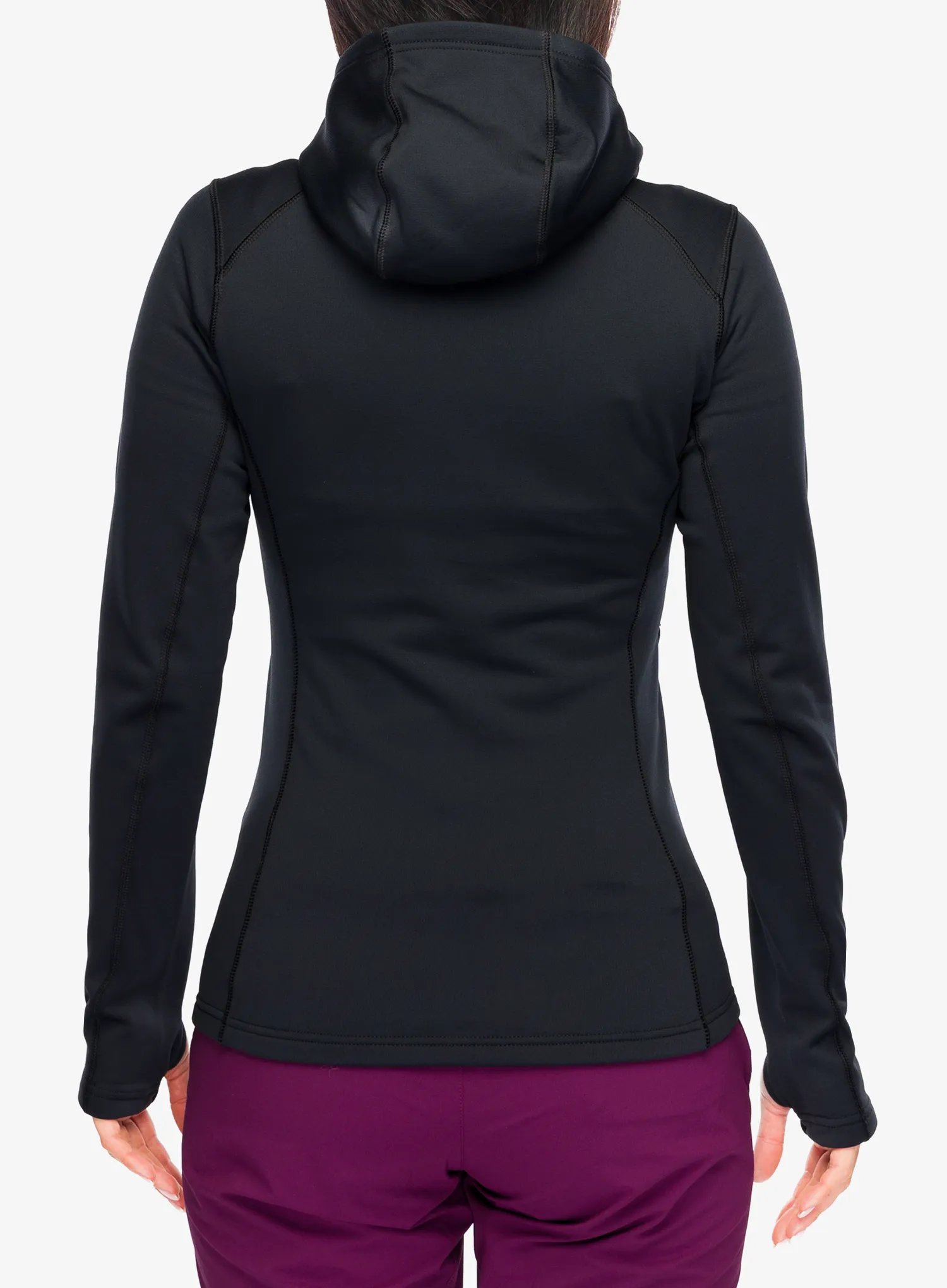 Dámská mikina na zip Rab Superflux Hoody - black/black