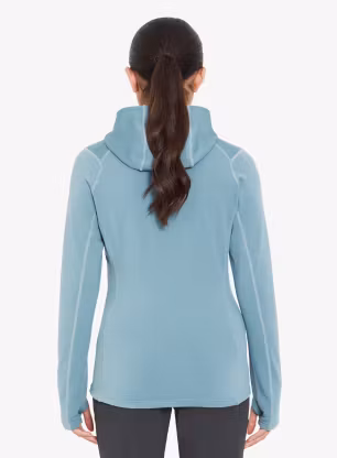 Dámská mikina na zip Rab Superflux Hoody - citadel