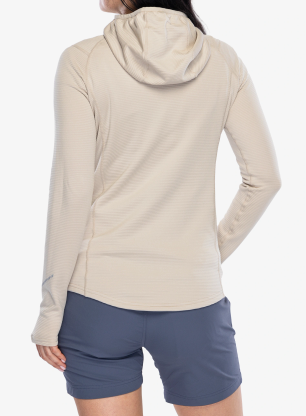 Dámská mikina na zip Viking Birger Hoodie - beige