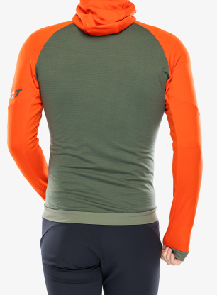 Rozepínací mikina Dynafit Radical Polartec Hooded Jacket - dawn orange