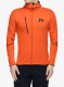 Rozepínací mikina Hannah Niro Hoody - spicy orange mel