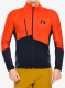 Rozepínací mikina Hannah Niro - spicy orange/anthracite mel