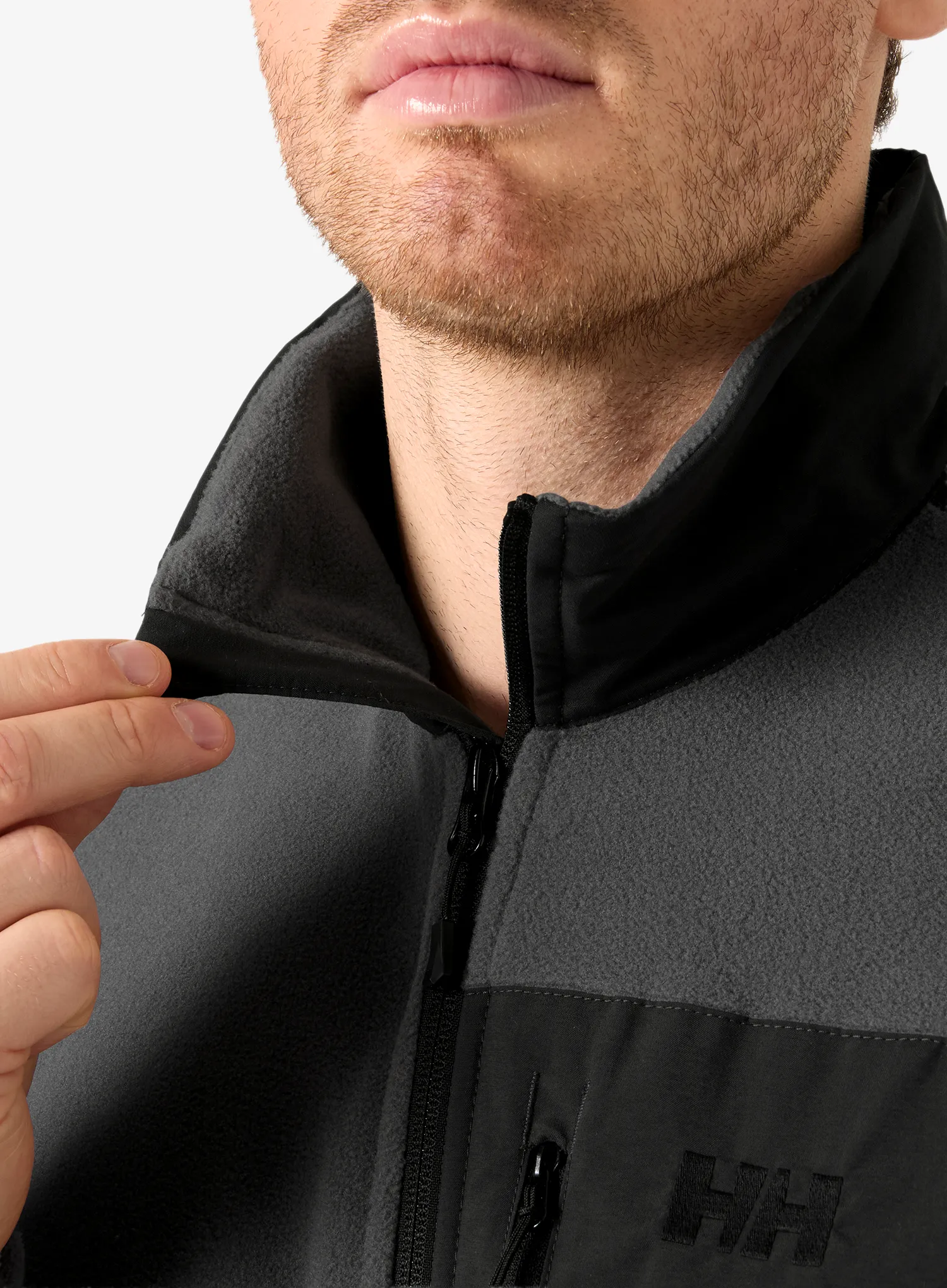 Rozepínací mikina Helly Hansen Daybreaker Block Jacket - thunder grey