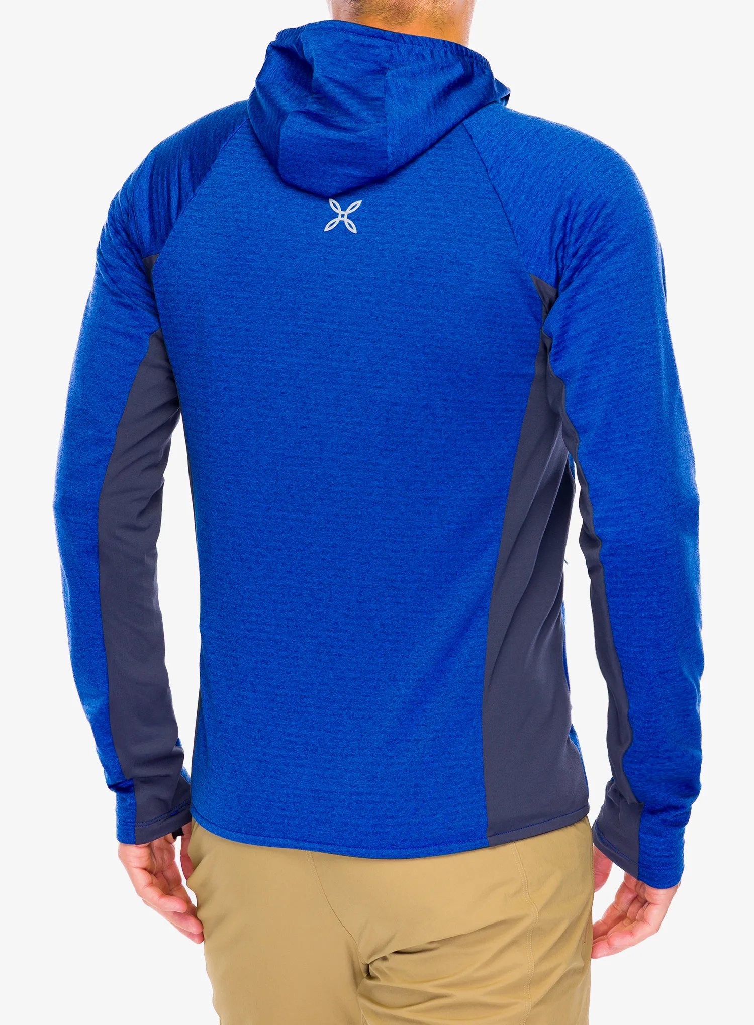 Rozepínací mikina Montura Dolomiti Hooded Maglia - b.blue/graphite blue