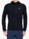 Rozepínací mikina Montura Fadis Grid Hooded Maglia - black
