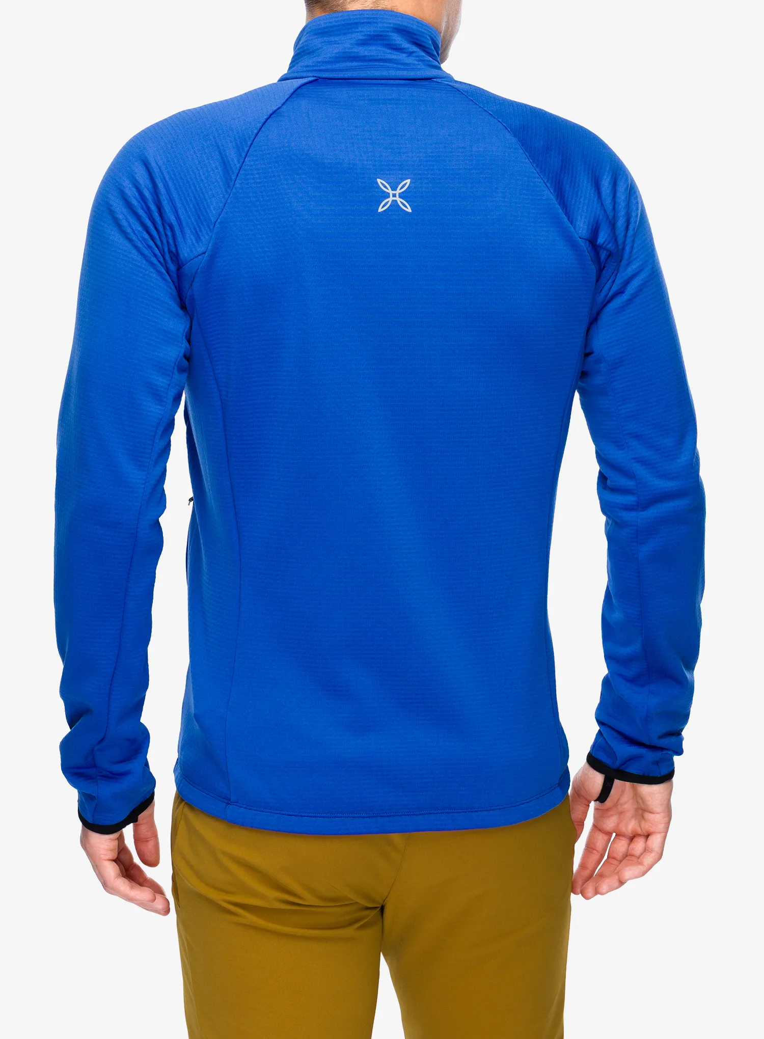 Rozepínací mikina Montura Fadis Grid Maglia - b.blue