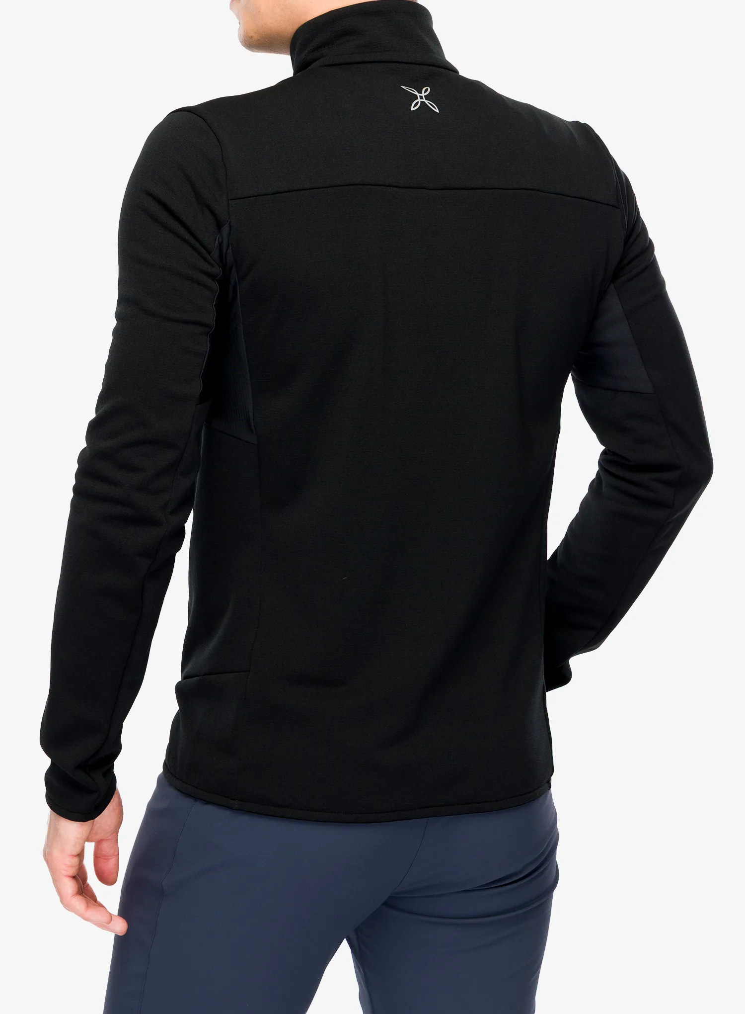 Rozepínací mikina Montura Stretch 2 Maglia - black