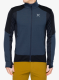 Rozepínací mikina Montura Stretch Color Maglia - graphite blue
