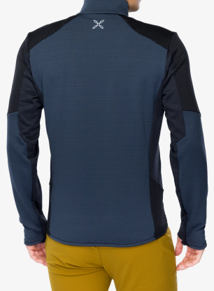 Rozepínací mikina Montura Stretch Color Maglia - graphite blue