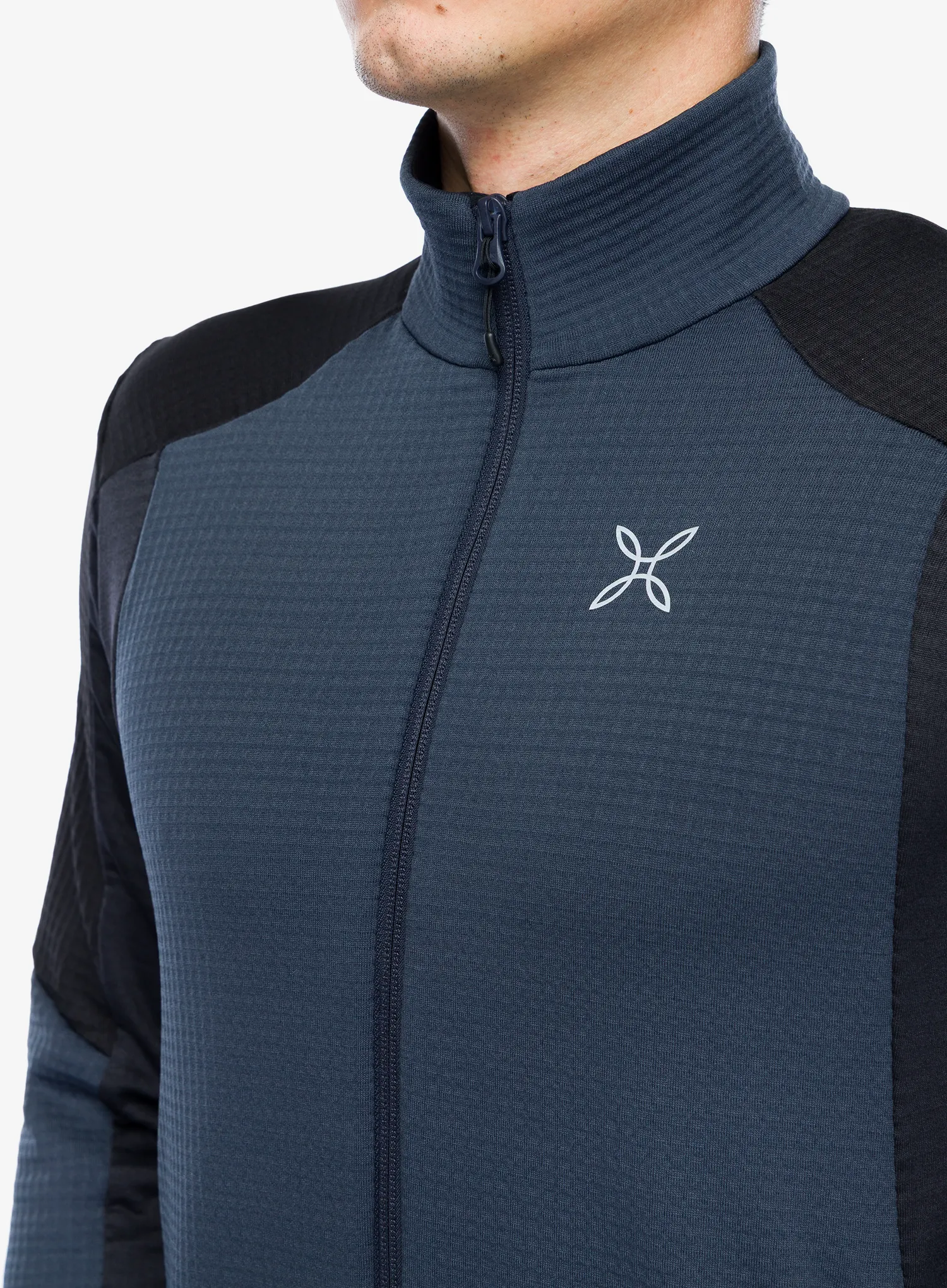Rozepínací mikina Montura Stretch Color Maglia - graphite blue