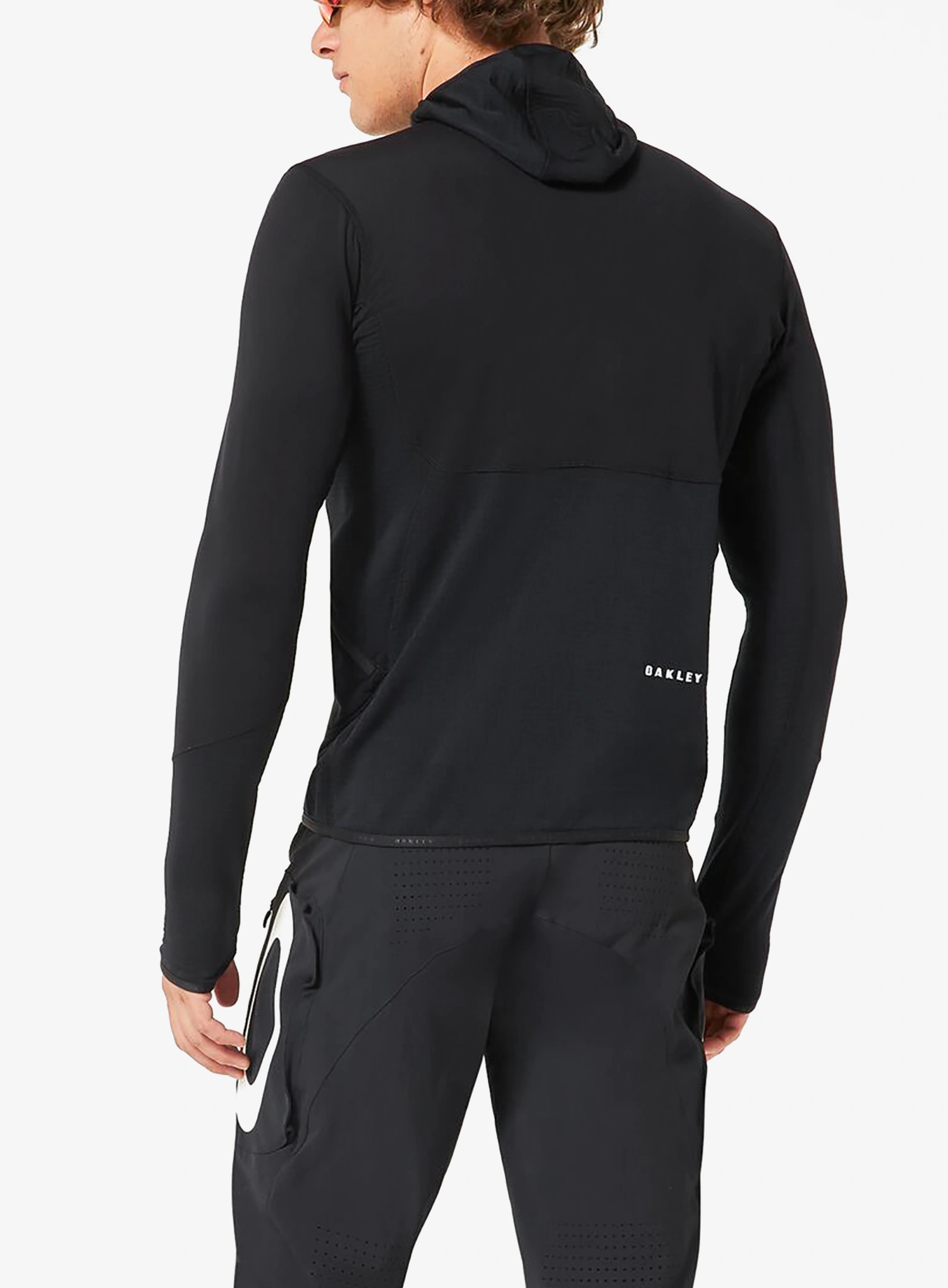 Rozepínací mikina Oakley Canopy Full Zip Hoodie - blackout