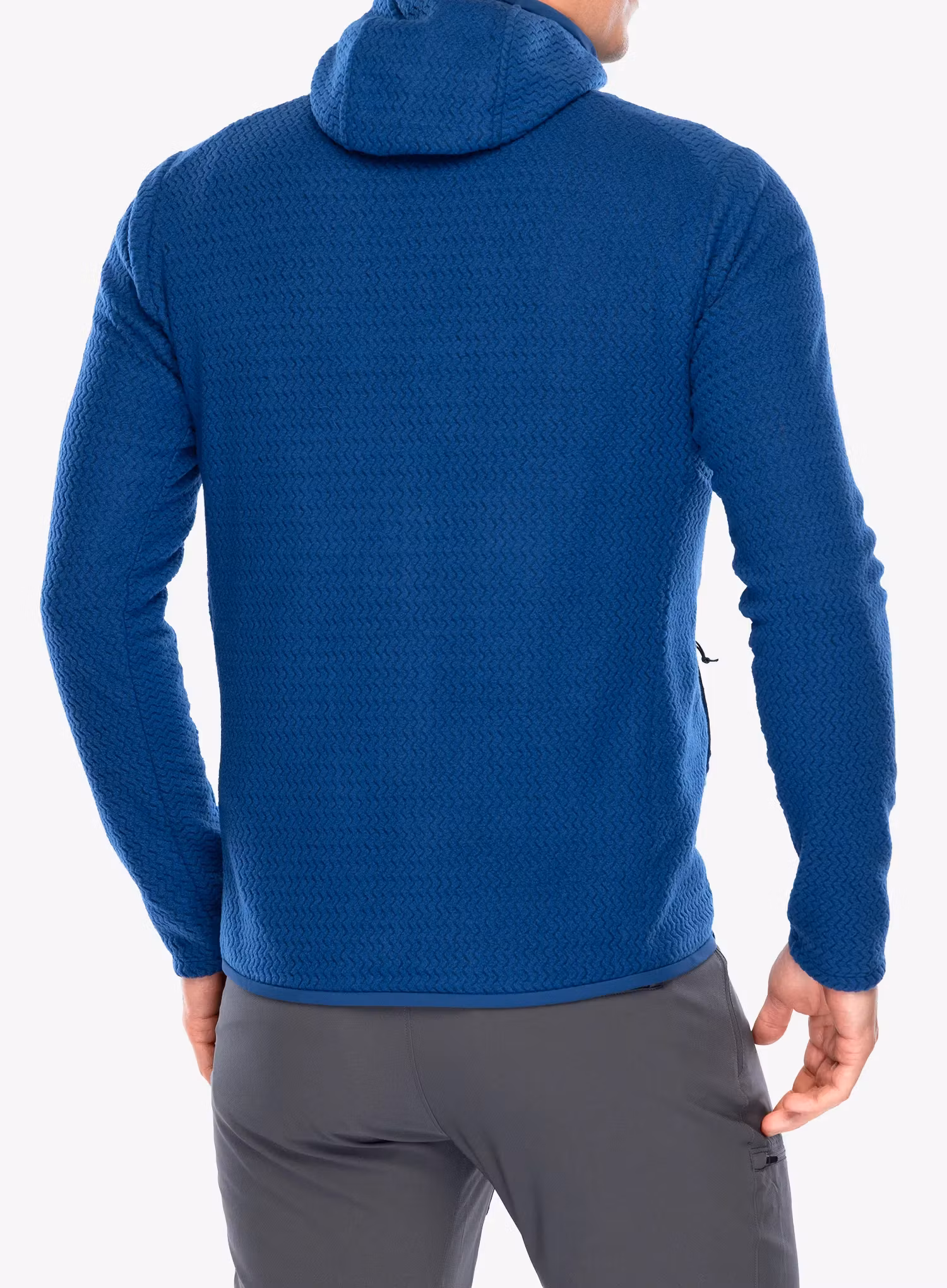 Rozepínací mikina Patagonia R1 Air Full-Zip Hoody - clement blue