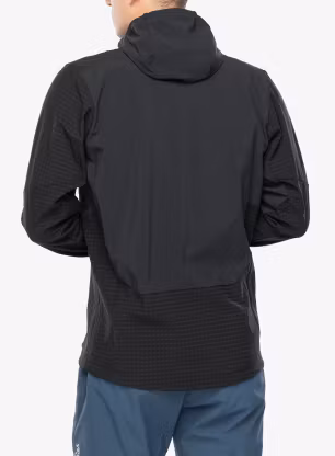Rozepínací mikina Rab Ascendor Pro Hoody - black