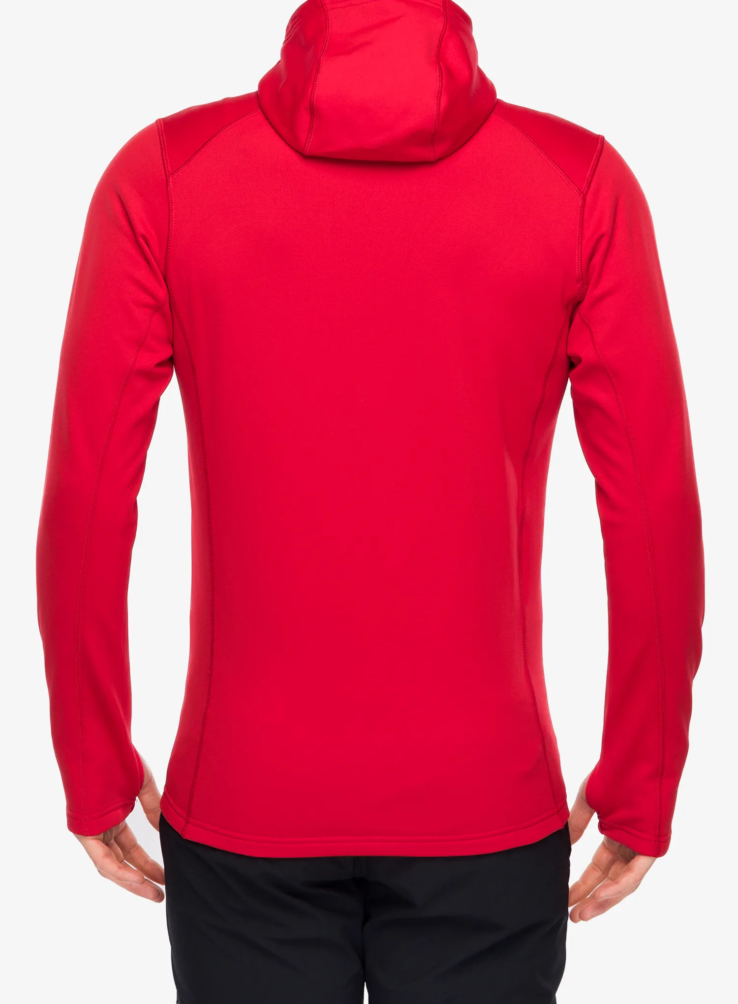 Rozepínací mikina Rab Superflux Hoody - summit red