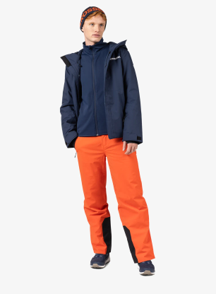 Rozepínací mikina Rossignol Mid Layer Full-Zip Thin Jacket - dark navy