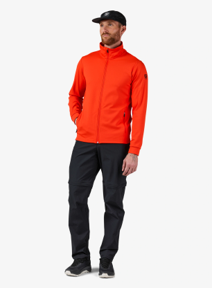 Rozepínací mikina Rossignol Mid Layer Full-Zip Thin Jacket - golden gate