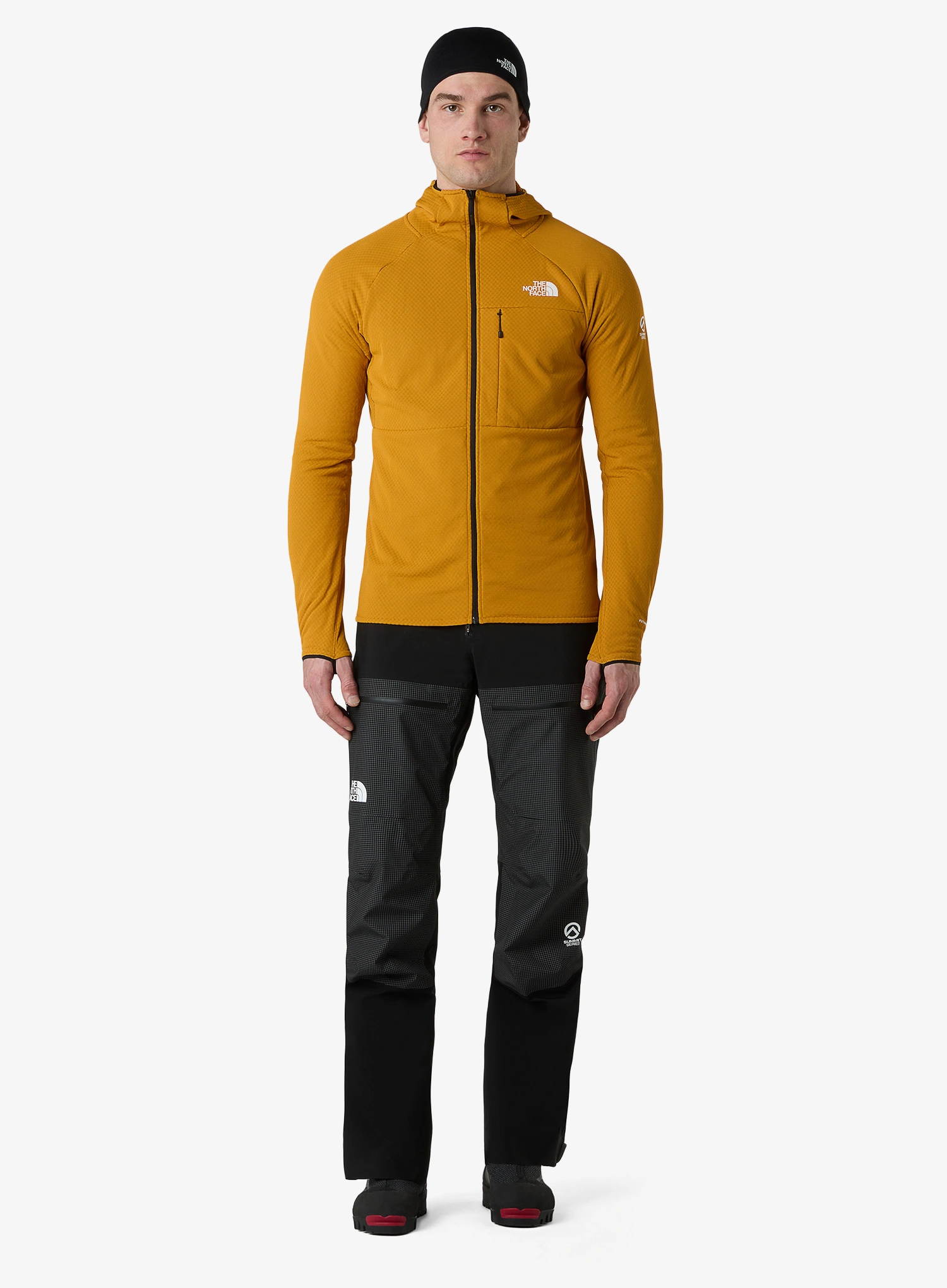 Rozepínací mikina The North Face Summit Futurefleece FZ Hoodie - citrine yellow