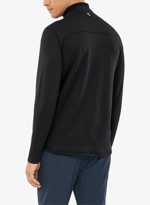 Rozepínací mikina Viking Midlayer Admont Full Zip - black