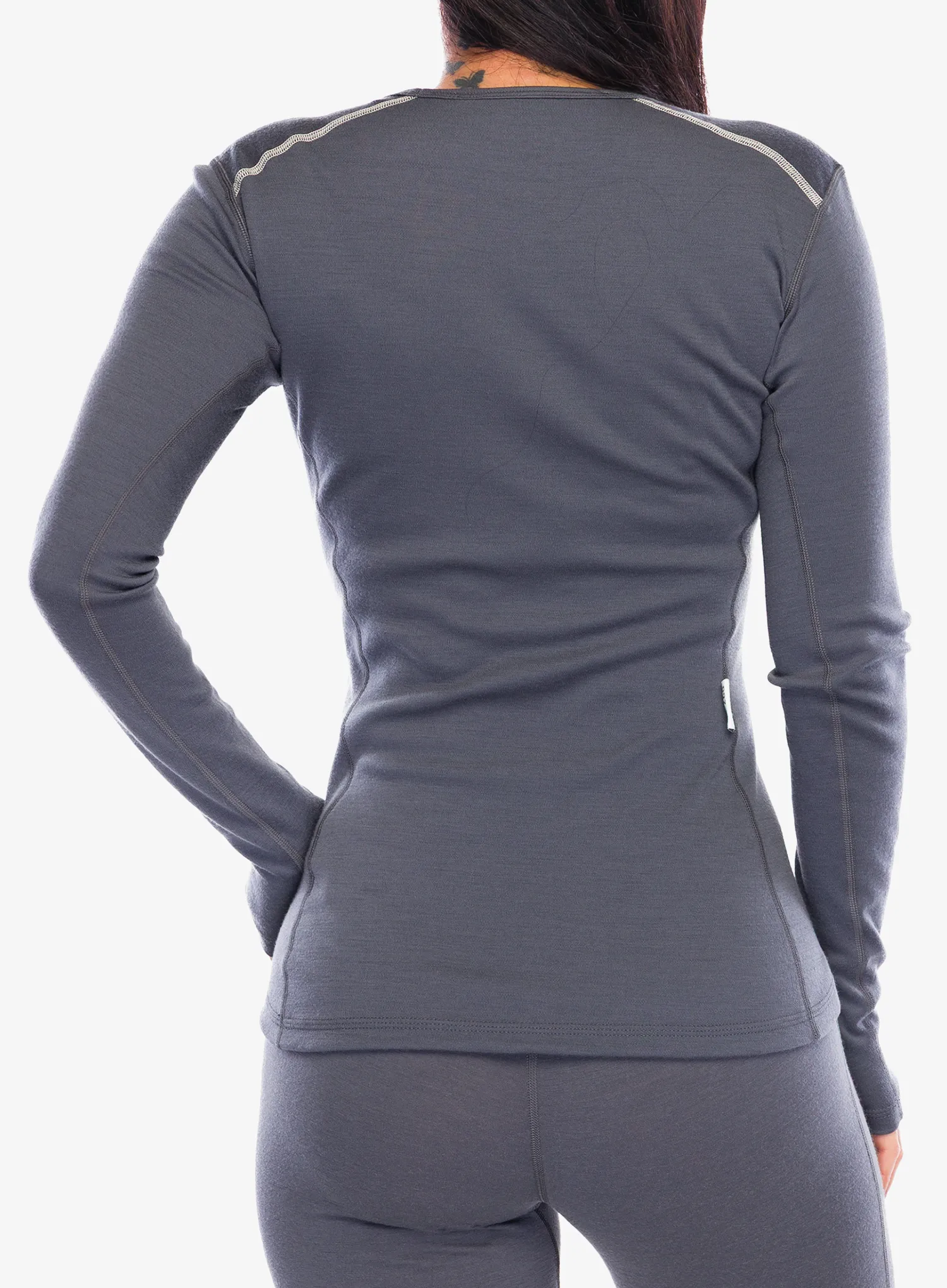 Funkční mikina dámská adidas TERREX Xperior Merino 260 Baselayer LS - grey five
