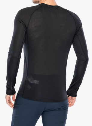 Funkční mikina Black Diamond Coefficient LT Crew - black