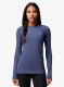 Dámská mikina Columbia Midweight Stretch L/S Top Lady - nocturnal