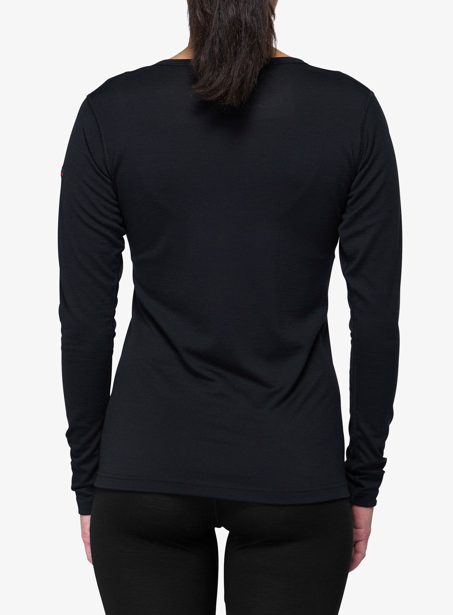 Dámská funkční mikina Devold Breeze Merino 150 Shirt - black