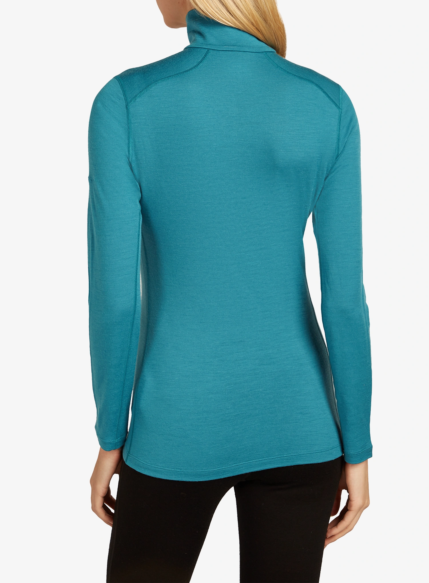 Dámská funkční mikina Icebreaker 200 Oasis L/S Half Zip - topaz