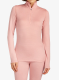 Dámská funkční mikina Icebreaker 260 Tech L/S Half Zip - blush