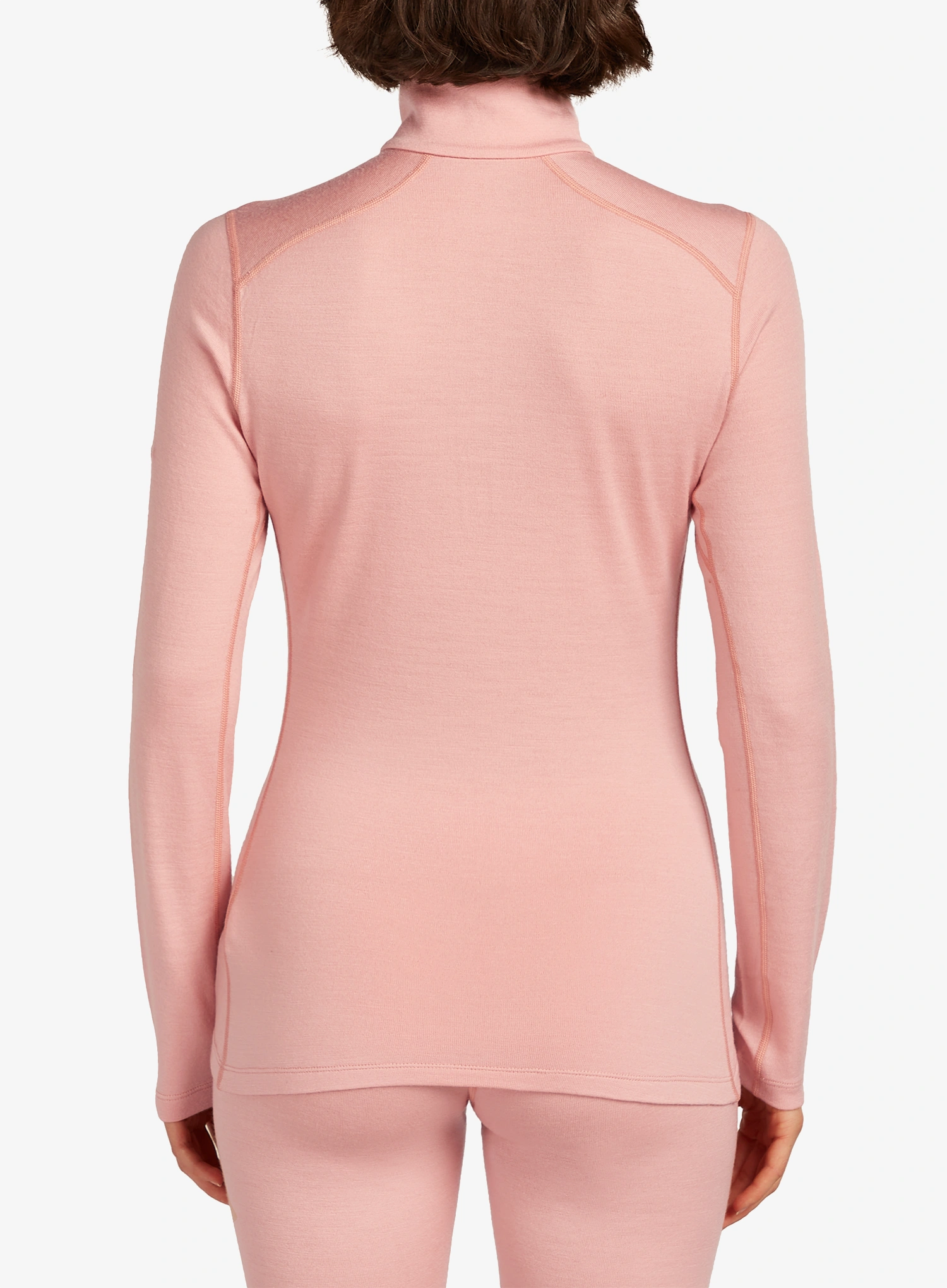 Dámská funkční mikina Icebreaker 260 Tech L/S Half Zip - blush