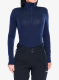 Dámská funkční mikina Icebreaker 260 Tech L/S Half Zip - midnight navy