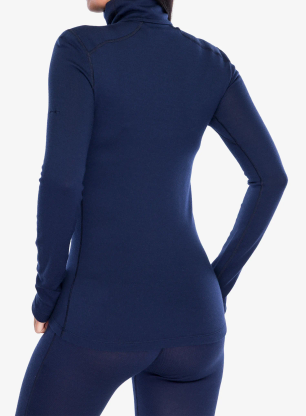 Dámská funkční mikina Icebreaker 260 Tech L/S Half Zip - midnight navy