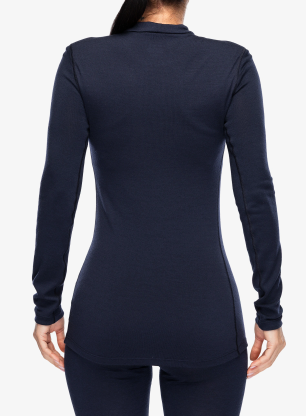 Dámská funkční mikina Icebreaker 260 Tech LS Turtleneck - midnight navy