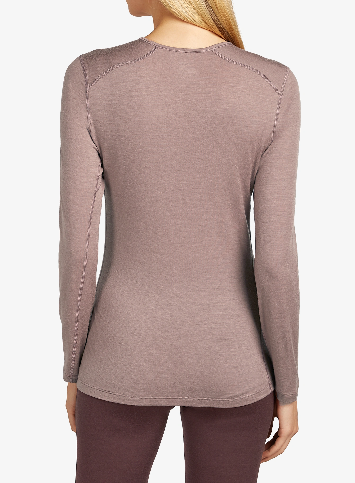 Dámská funkční mikina Icebreaker Merino 200 Oasis LS Crewe Rainer Ridge - summit