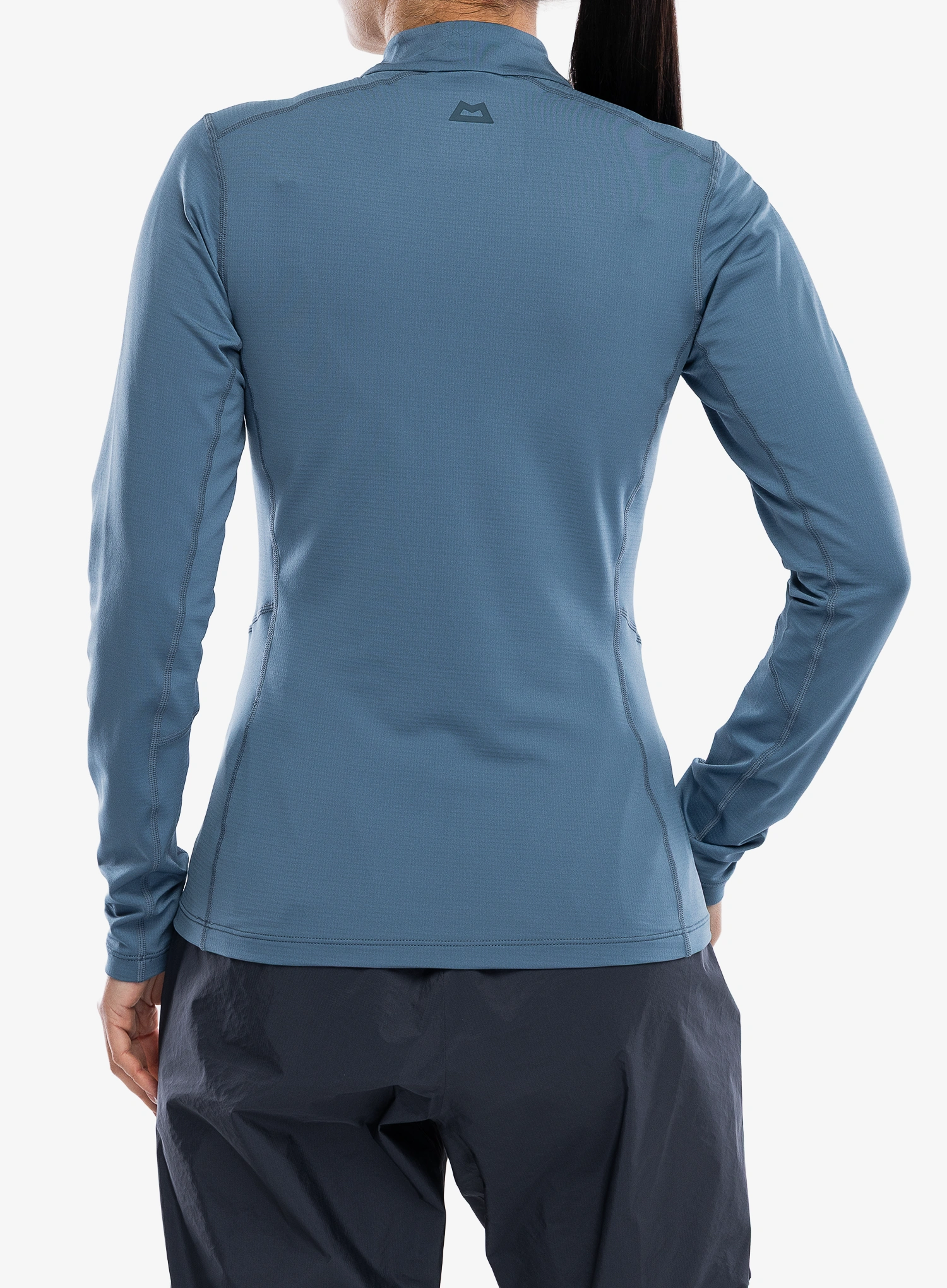 Dámská funkční mikina Mountain Equipment Cerrig LS Zip-T - stellar blue