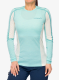Dámská funkční mikina Norrona Falketind EqualiserUll Long Sleeve - aqua haze/whisper white