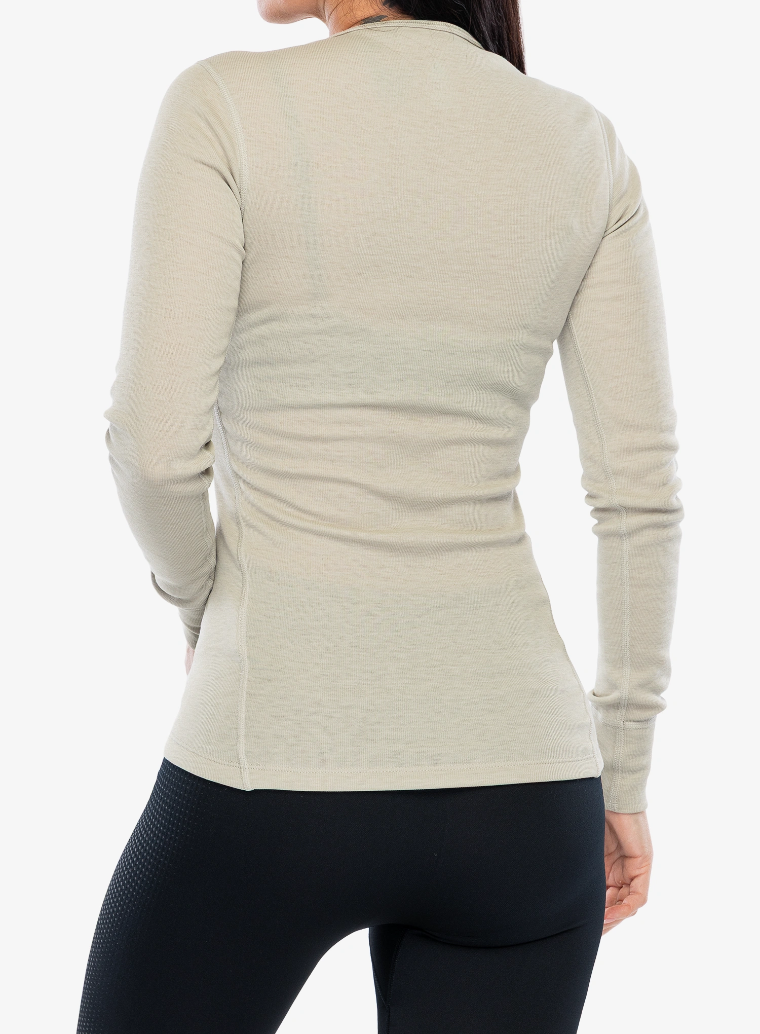 Dámská funkční mikina Odlo Active Warm Eco BL Top Crew Neck LS - agate gray
