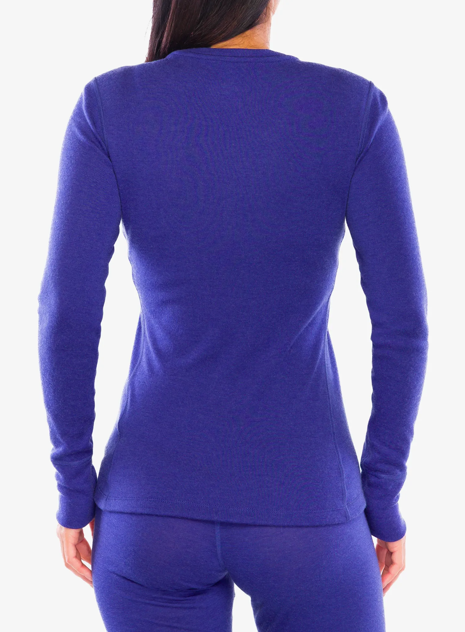 Dámská funkční mikina Odlo Merino 260 BL Top Crew Neck LS - skipper blue