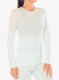 Dámská funkční mikina Ortovox 185 Rock N Wool Long Sleeve - white tea