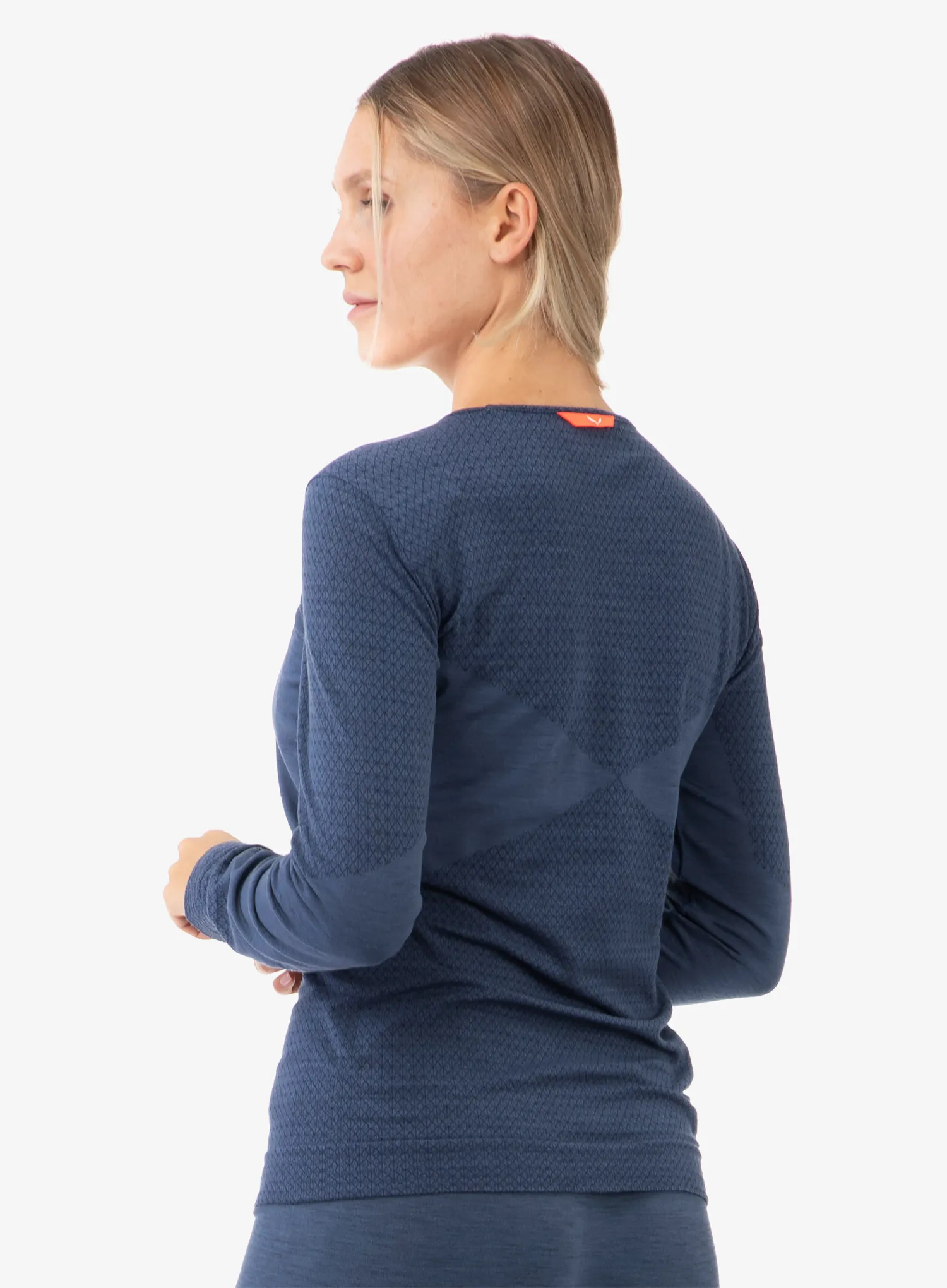 Dámská funkční mikina Salewa Zebru Responsive L/S Tee - dark denim