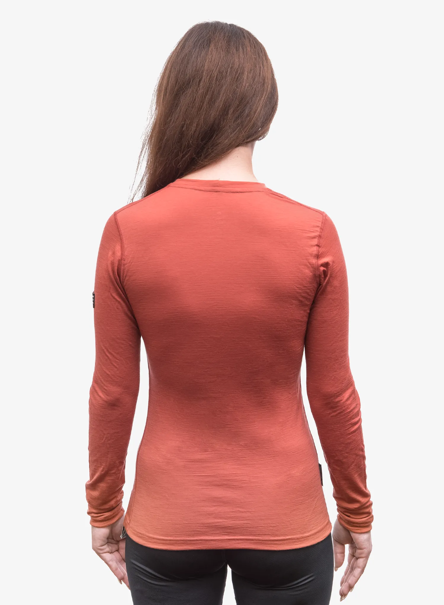 Dámská funkční mikina Sensor Merino Active Tee L/S - terracotta