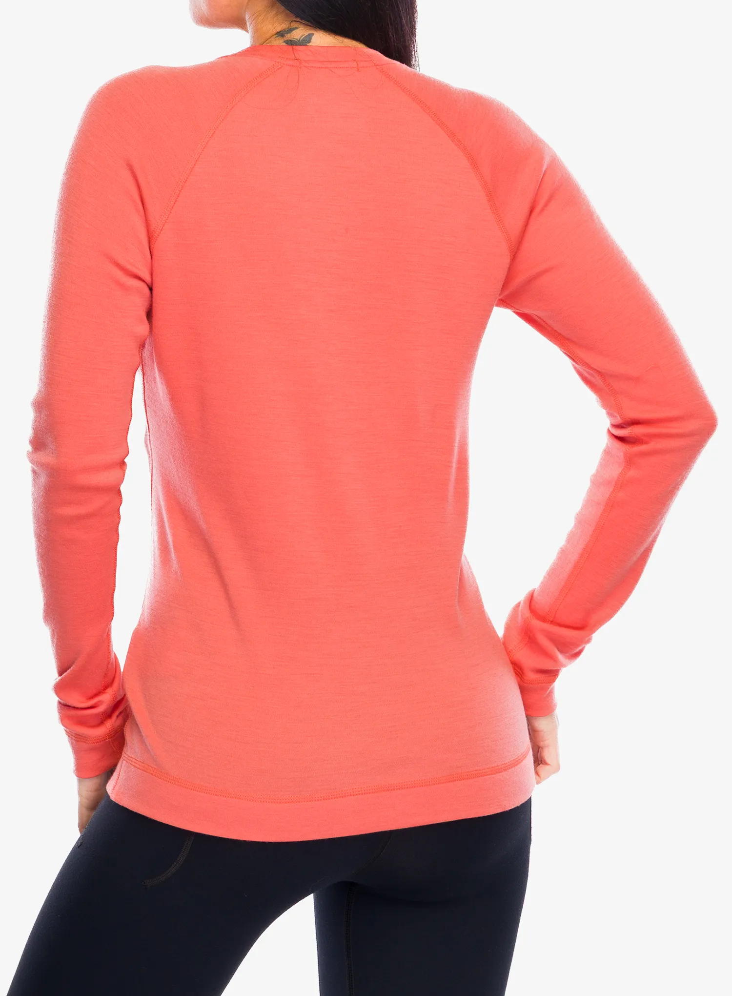 Dámská funkční mikina Smartwool Merino 250 Baselayer Crew - coral reef